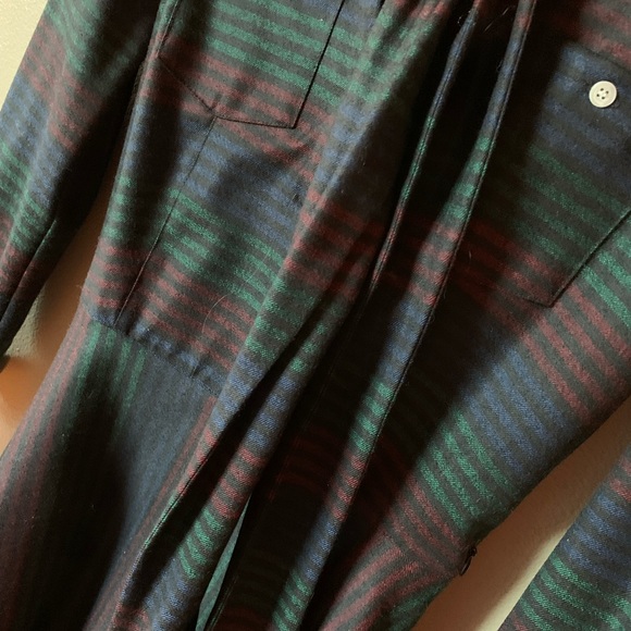 Vintage Wool Striped Dress - Picture 4 of 4